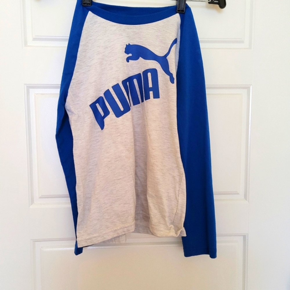 Kids Puma Long Sleeve Tee